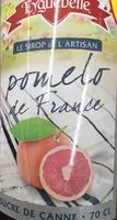 Mängden socker i Sirop de Pomelo de Corse