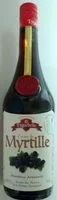Mängden socker i Creme Myrtille 70CL