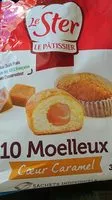 Mängden socker i Moelleux cœur caramel