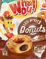 Mängden socker i Les p'tits Donuts Choco noisette