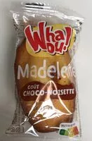 Mängden socker i Madeleine gout choco noisette