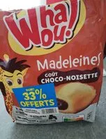Mängden socker i Madeleine choco noisettes