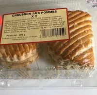 Mängden socker i chausson aux pommes