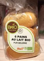 Mängden socker i 6 pains au lait biologique
