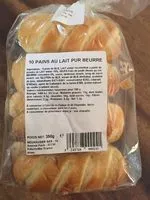 Mängden socker i 10 pains au lait pur beurre