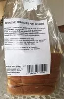 Mängden socker i Brioche Tranchée Pur Beurre