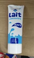 Mängden socker i Lait concentré sucré