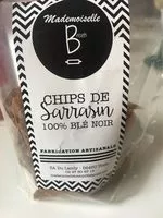 Mängden socker i Chips de Sarrasin 100% Blé Noir