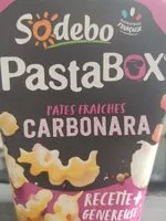 Mängden socker i PastaBox Carbonara