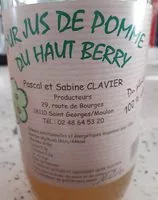 Mängden socker i Pur jus de pomme de haut berry