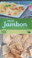 Mängden socker i Ravioli jambon