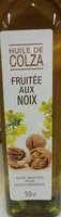 Mängden socker i Huile de colza fruitée aux noix