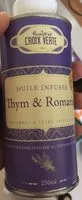 Mängden socker i Huile infusée thym & romarin