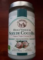 Mängden socker i Huile vierge de noix de  coco bio