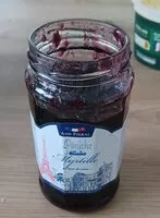 Mängden socker i Confiture myrtille