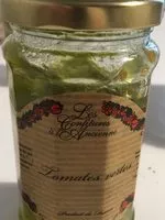 Mängden socker i Confiture de tomates vertes