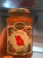 Mängden socker i Confiture Fruit Abricot