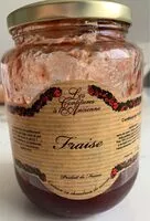 Mängden socker i Confiture fraise