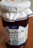 Mängden socker i Framboise sans pépin