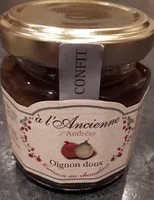 Mängden socker i Confit d'oignon doux