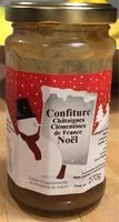 Mängden socker i Confiture de Noël : châtaignes et clémentines de France
