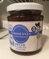 Mängden socker i Confiture pêche framboise allégée