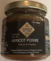 Mängden socker i Confiture extra de Abricot Poivre