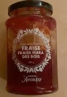 Mängden socker i Confiture Fraise Mara des bois