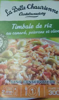 Mängden socker i Timbale de riz au canard, poivrons et olives