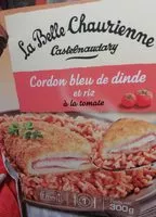 Mängden socker i Cordon bleu de dinde et riz à la tomate