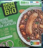 Mängden socker i Saucisse de Toulouse aux lentilles