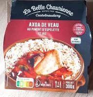 Mängden socker i Axoa de veau