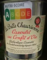 Mängden socker i Cassoulet au Confit d'Oie