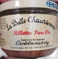 Mängden socker i Rillettes pur oie