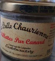 Mängden socker i Rillettes pur de canard