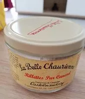 Mängden socker i Rillettes pur canard