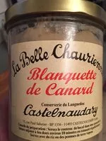 Mängden socker i Blanquette de Canard
