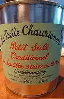 Mängden socker i Petit salé traditionnel aux lentilles