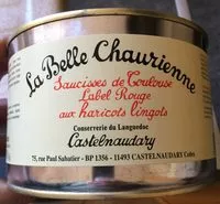 Mängden socker i Saucisses de toulouse avec haricots