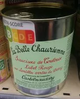 Mängden socker i Saucisses de Toulouse Label Rouge aux lentilles vertes