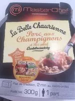 Mängden socker i Porc aux champignons et riz pilaf