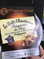 Mängden socker i Rognons de Porc sauce vigneronne et pâtes torsades