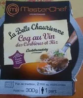 Mängden socker i coq au vin et riz