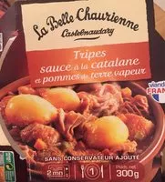 Mängden socker i Tripes sauce à la catalane et pommes de terre vapeur