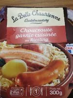 Mängden socker i Choucroute garnie cuisinée au Riesling