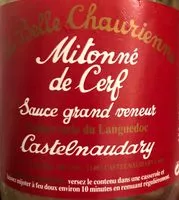 Mängden socker i Mitonnée de cerf sauce grand veneur
