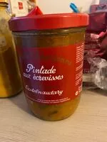 Mängden socker i Pintade aux écrevisses