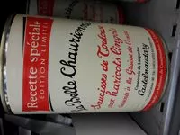 Mängden socker i Saucisses de Toulouse aux haricots lingots