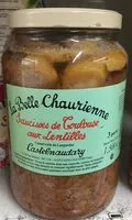 Mängden socker i Saucisse De Toulouse Aux Lentilles