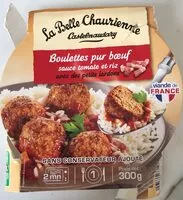 Mängden socker i Boulettes pur boeuf, sauce tomate riz lardons